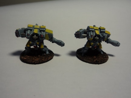 Space Wolves Dreadngouts - crusher