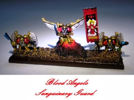 Blood Angels Sanguinary Guard - Pati