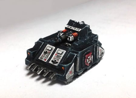 Black Templar Razorback Mk1 - apocolocyntosis