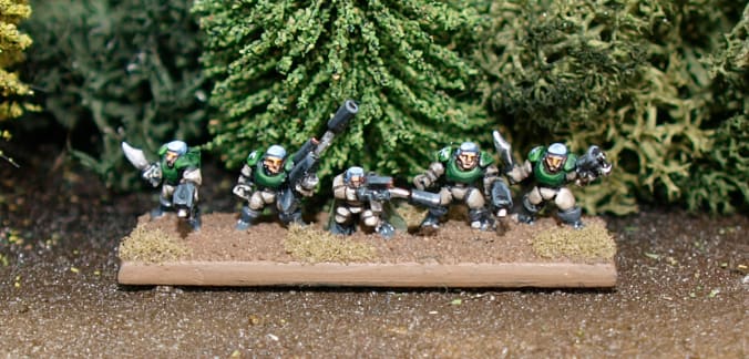 Dark Angel Scouts - Warmaster Nice