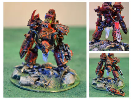 Khorne Reaver Titan Cruciatus - klon