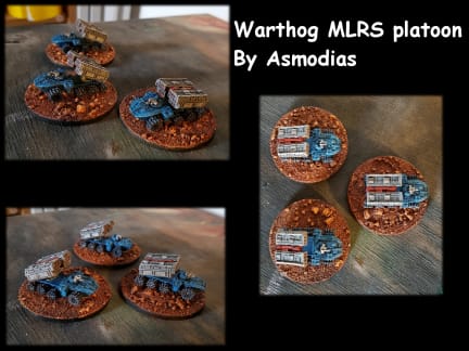 Warthog MLRS Platoon - Asmodias