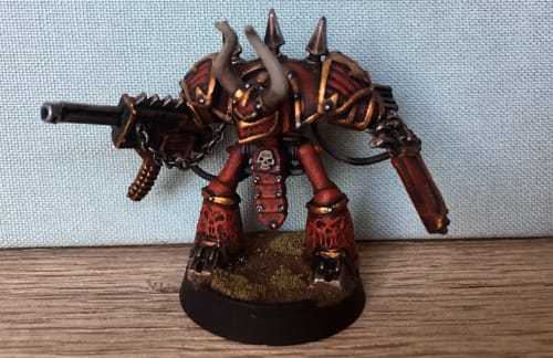 Chaos Knight of Khorne - Warmaster Nice