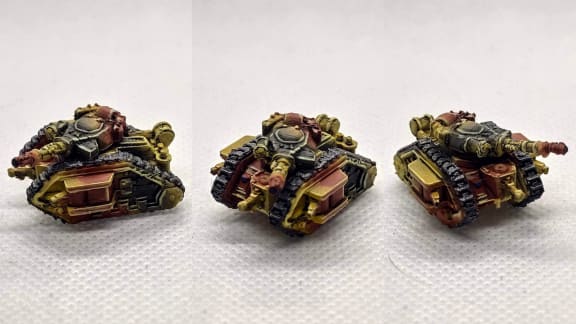 Leman Russ Battle Tank Desert Camo - Azazel