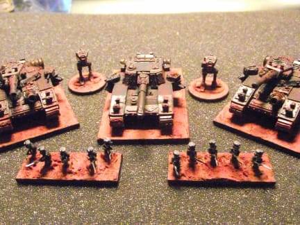 Red Base Troops - junkstar