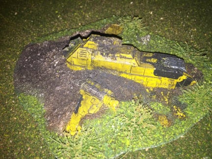 Crashed Thunderhawk - m_folais