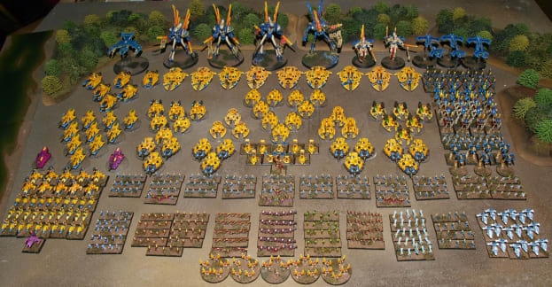 Eldar Army - Warmaster Nice