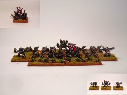 Goff Ork Warband - van helser