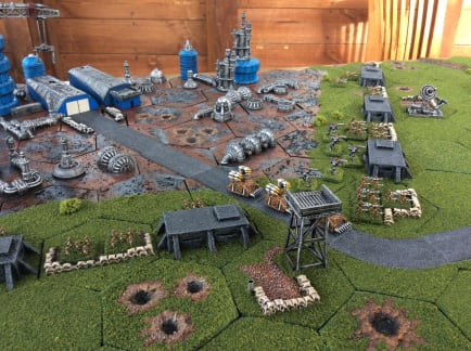 Hold the line! - Marcus Machiavell