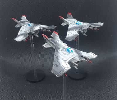 Voss-Pattern Lightning Strike Fighters - Baxter