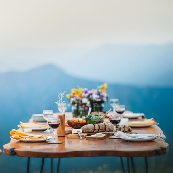 An Evening in the Rockies