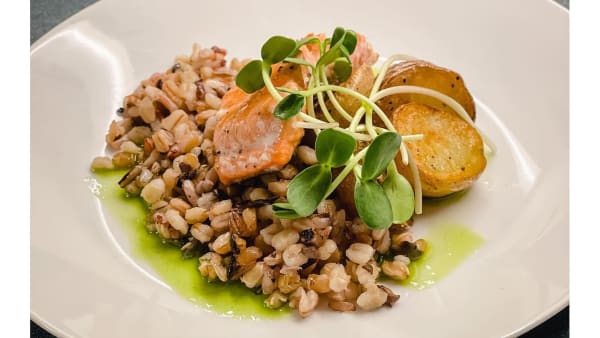 Seasonal Menu - Four Course, Pescatarian