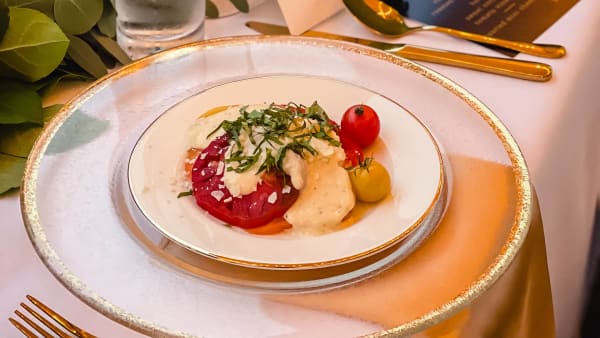 Seasonal Menu - Four Course, Vegetarian