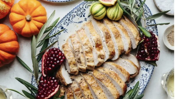 Festive Holiday Turkey Dinner 