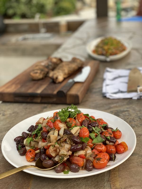Spring and Summer "Family style Grill Menu"