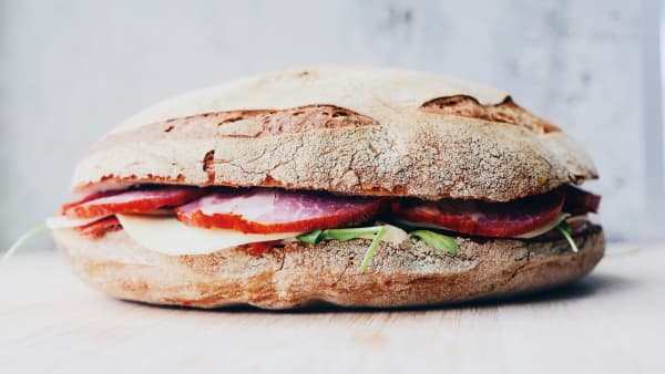 Rustic Sandwhich Lunches Delivered