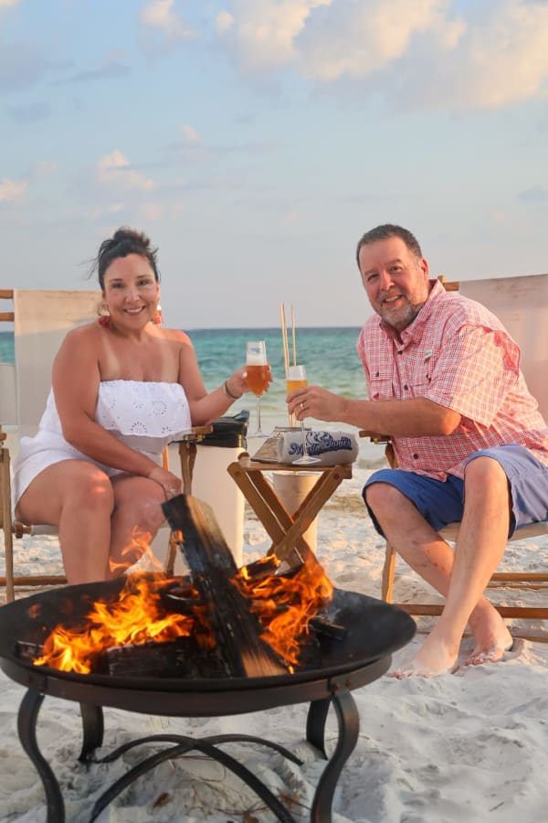 Beach Bonfire: For Couples