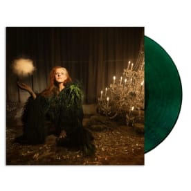 Neon Grey Midnight Green - Clear Green Smoke Vinyl