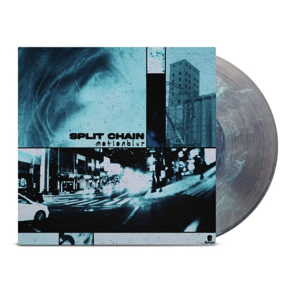 Split Chain - motionblur - Clear w/ Turquoise Static LP (Pre-Order)