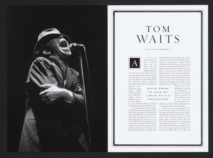 Tom Waits Inducted Into Rock n Roll Hall Of Fame By Neil Young  At The Historic Waldorf Astoria