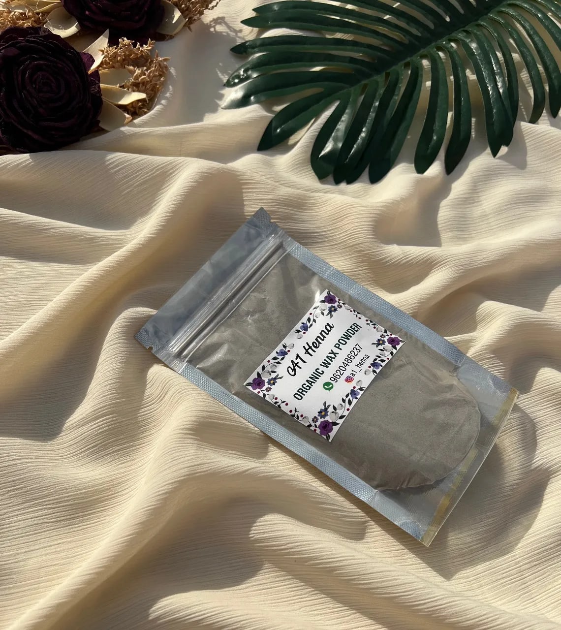 organic Wax Powder by hennaya bangalore