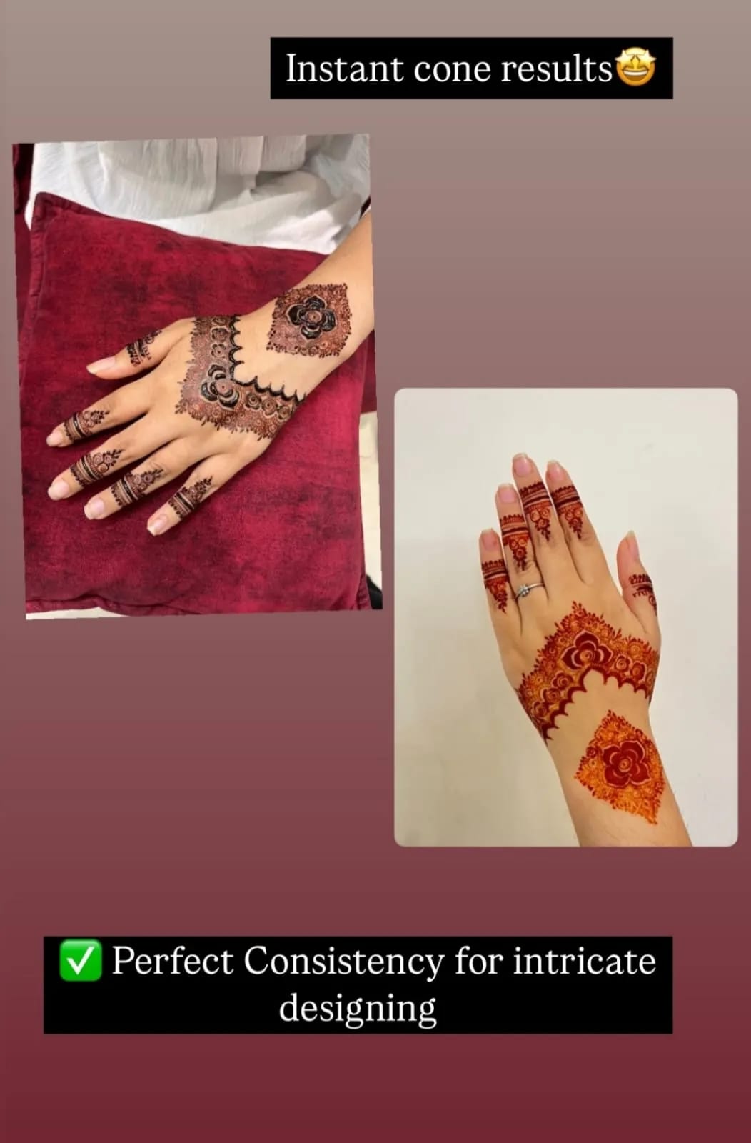 Instant Henna Cone by hennaya