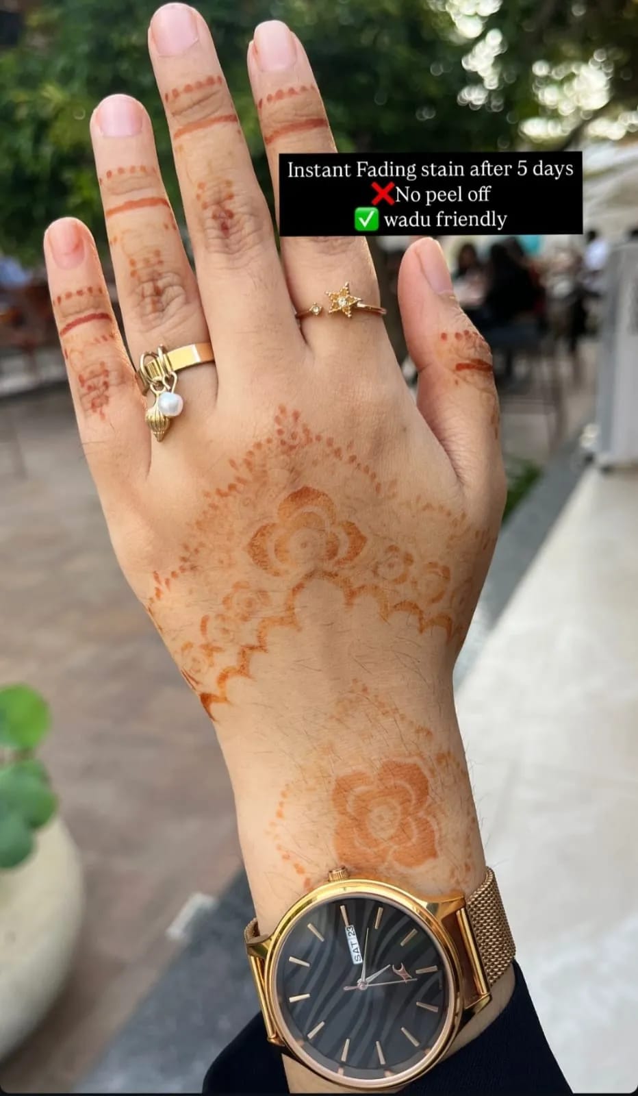 Instant Henna Cone by hennaya
