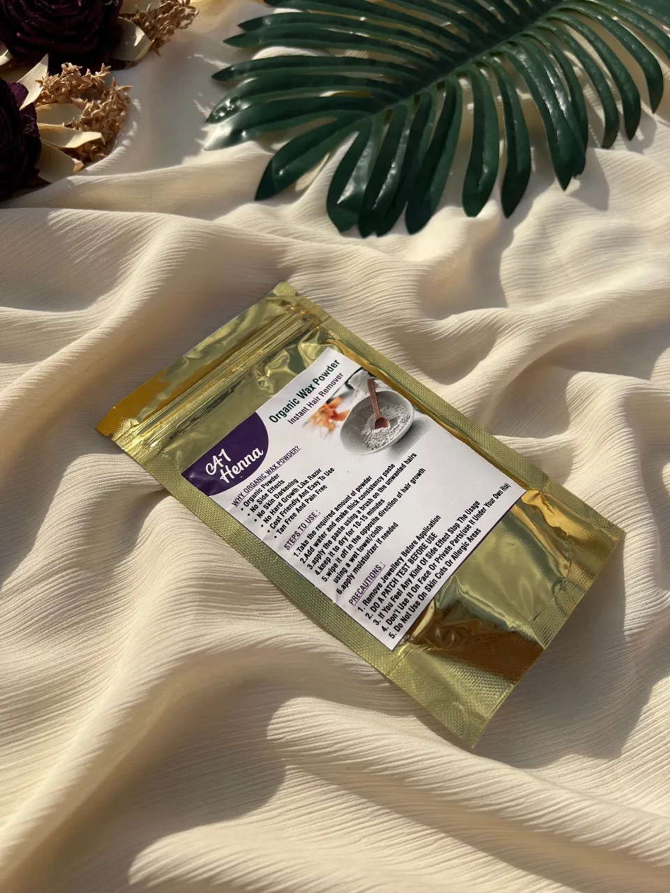 Organic Wax Powder — Hennaya, Bengaluru