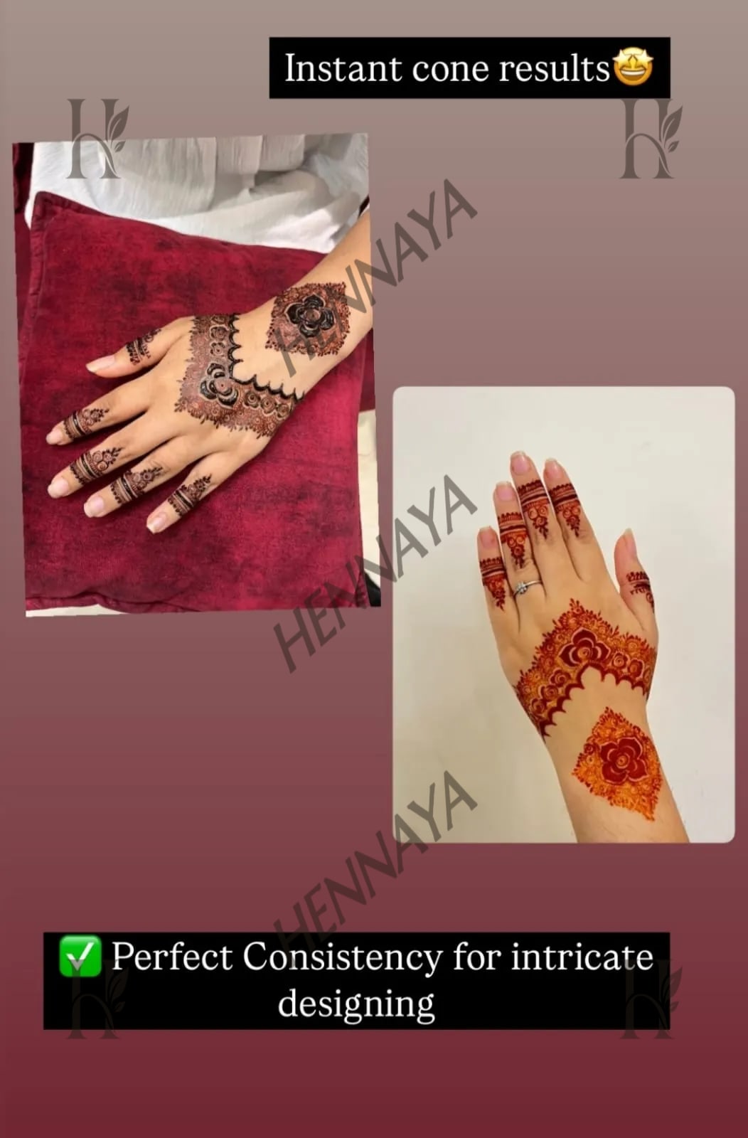 Instant Henna Cone by hennaya