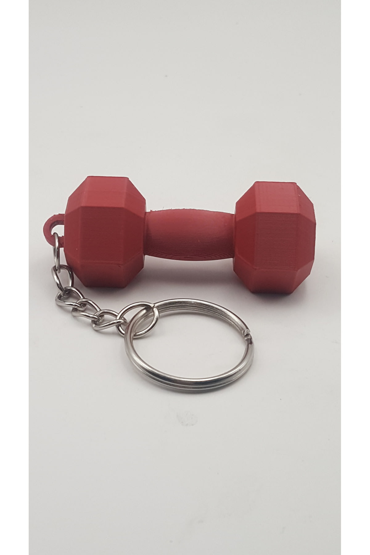 5KG Dambıl Şekilli Kırmızı Anahtarlık ürün görseli 5