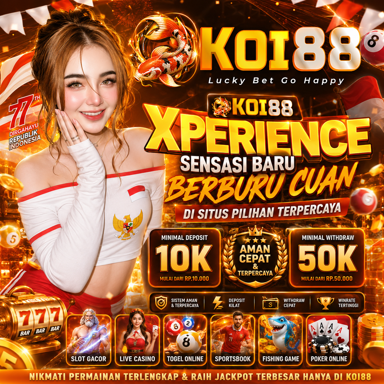 KOI88 Xperience Sensasi Baru Berburu Cuan