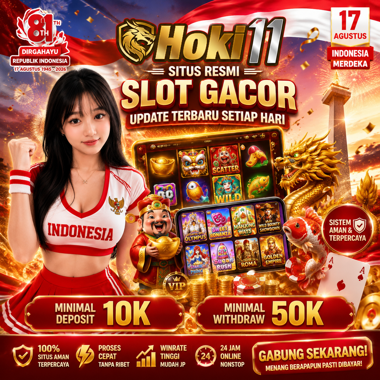 Situs Resmi Slot Gacor Update Terbaru Setiap Hari - HOKI11