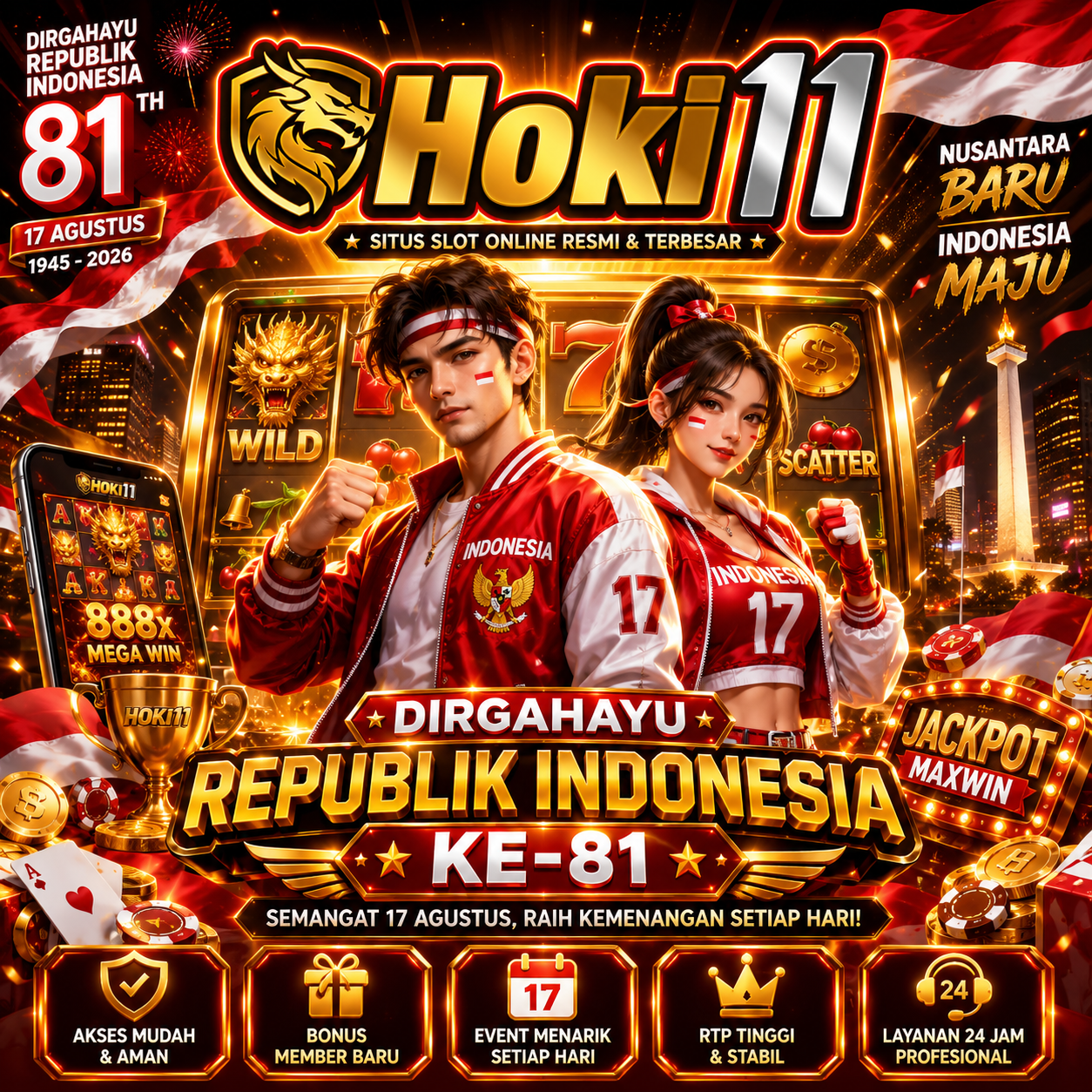 Situs Judi Slot Online Resmi & Terbesar HOKI11