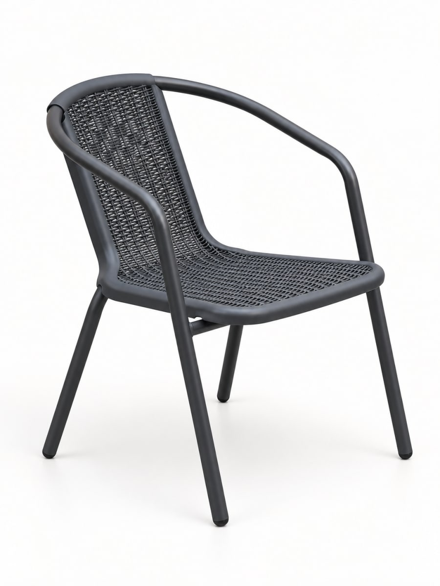 Modern Woven Outdoor Chair, view 2