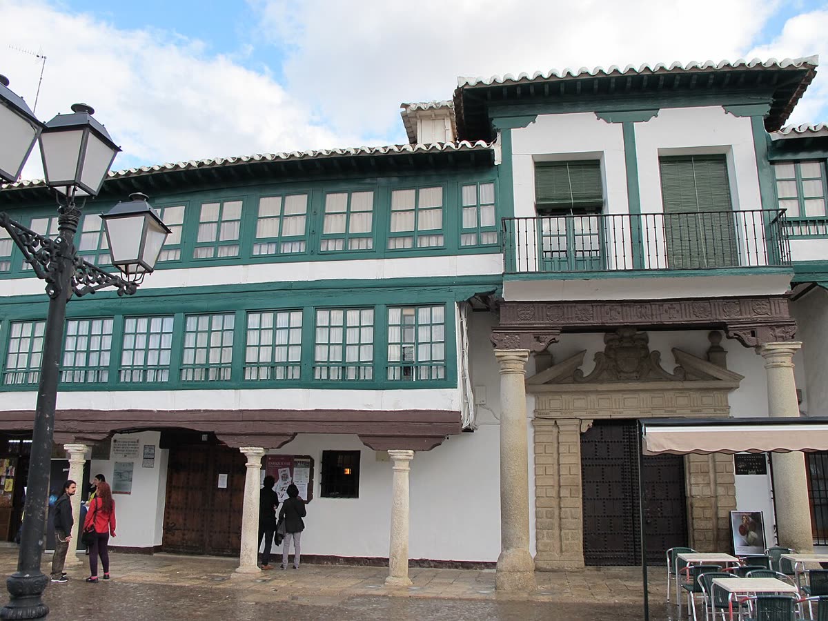 Fachada del Corral de Comedias de Almagro, teatro del siglo XVII
