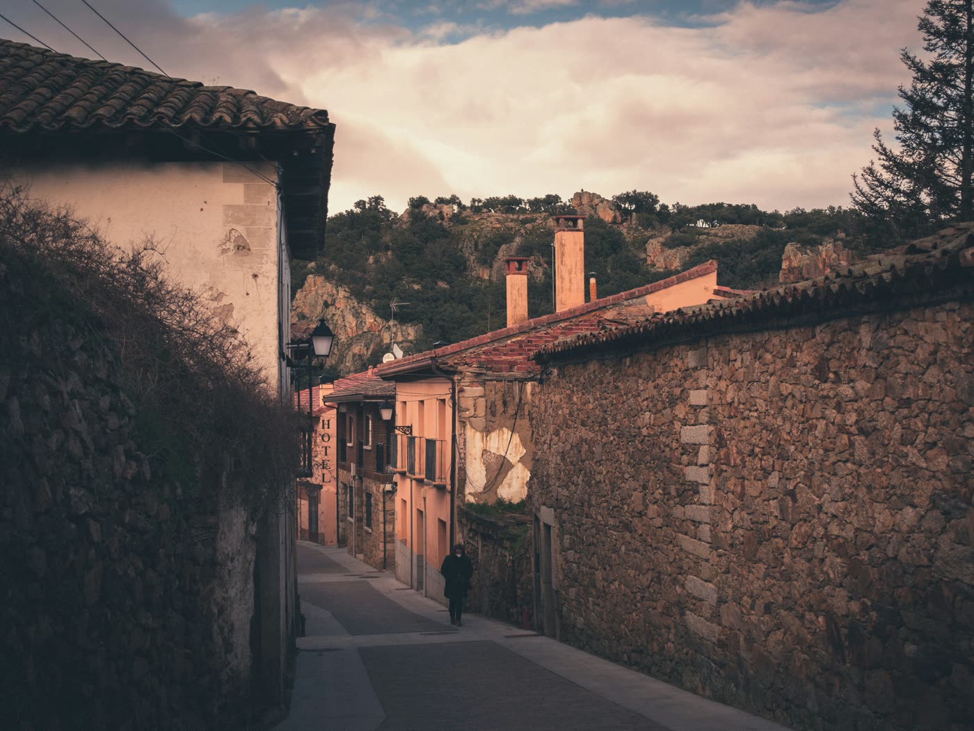 Calle del casco histórico de Buitrago del Lozoya