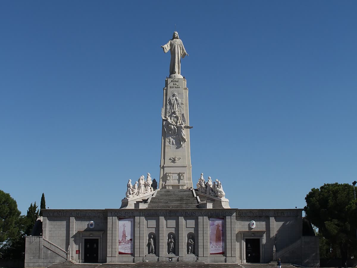 Monumento al Sagrado Corazón de Jesús en el Cerro de los Ángeles, Getafe