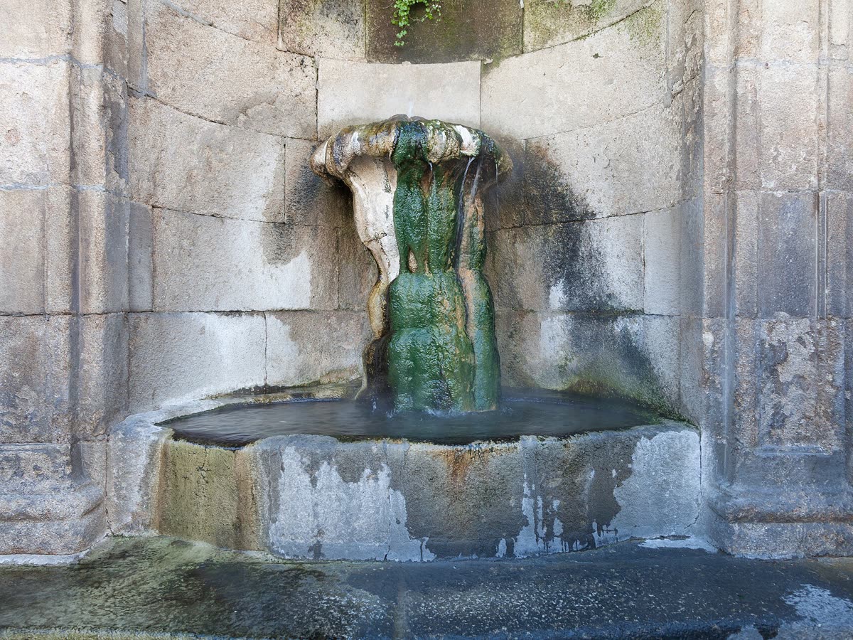 Fuente de As Burgas en Ourense, el manantial termal de origen romano en pleno centro urbano
