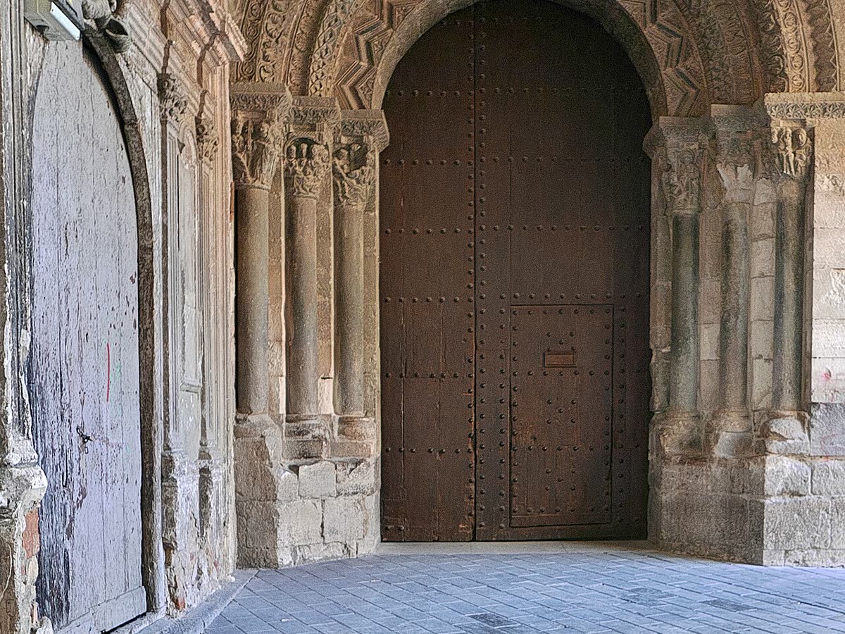 Puerta del Juicio, portada románica de la Catedral de Tudela