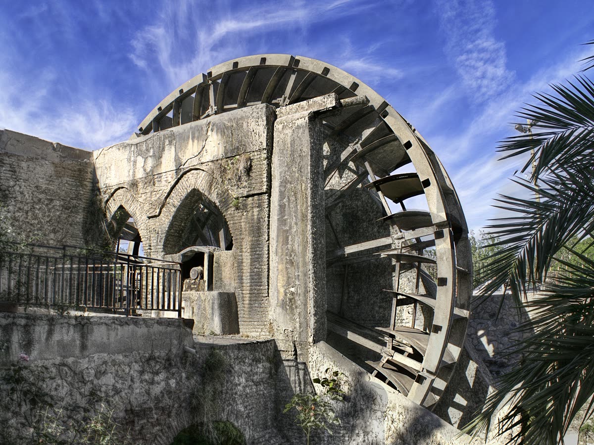 La Noria de Alcantarilla, rueda hidráulica centenaria del Museo de la Huerta