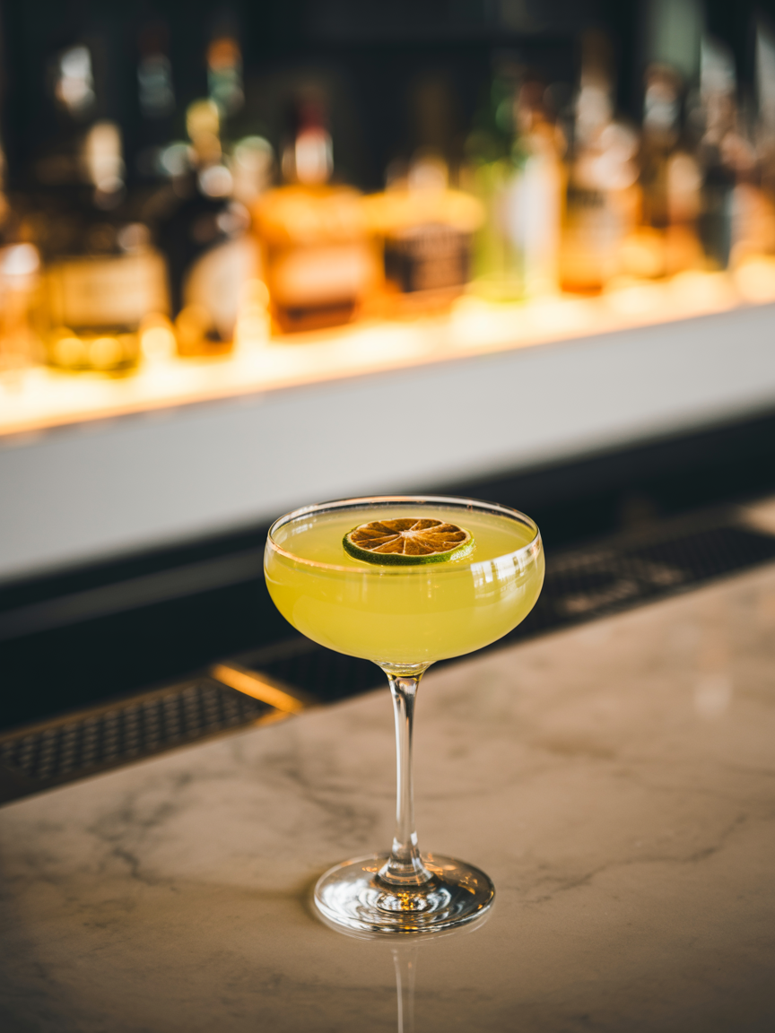 Yuzu Pineapple Margarita