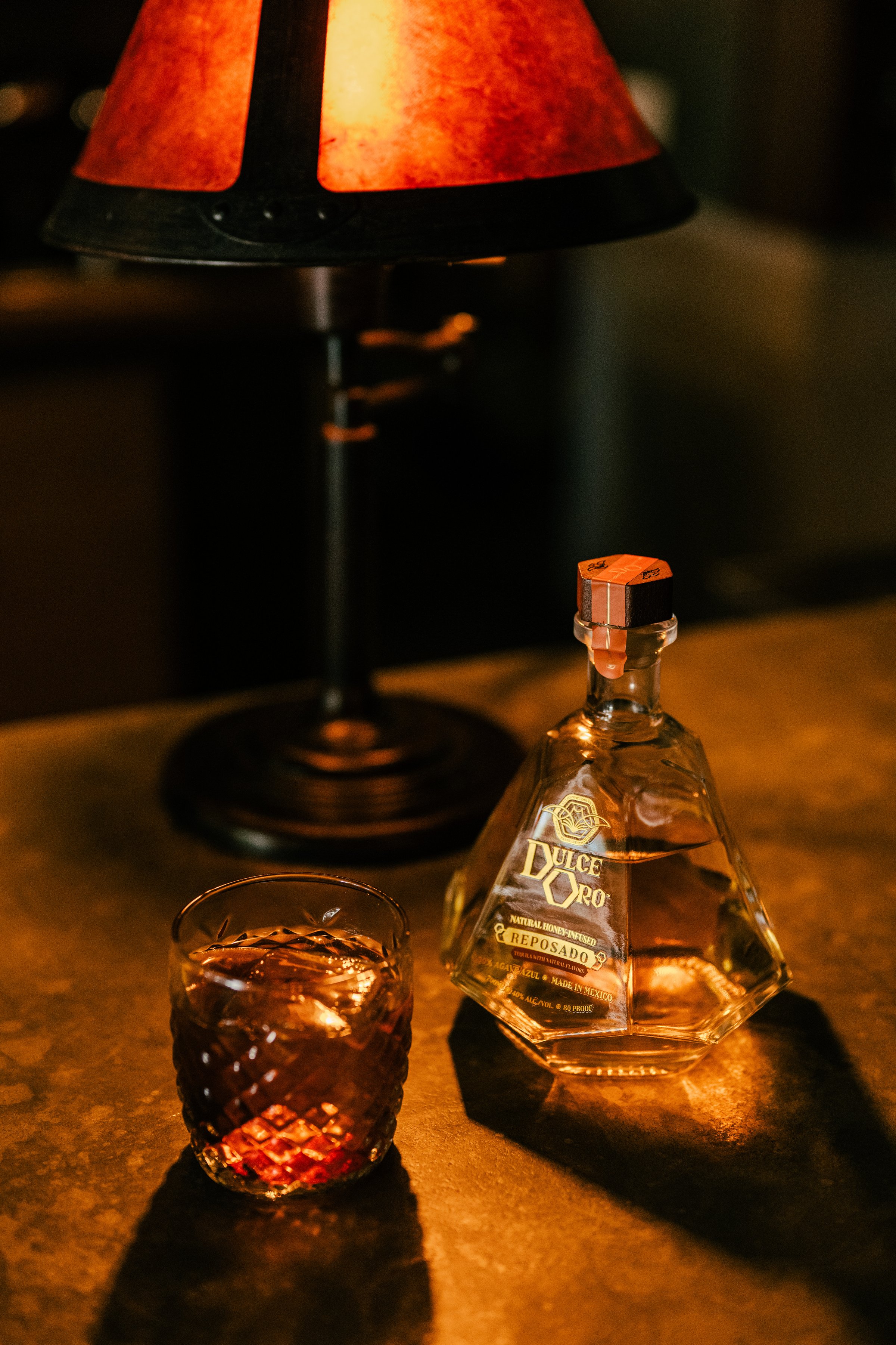 Tequila Guinness Old Fashioned