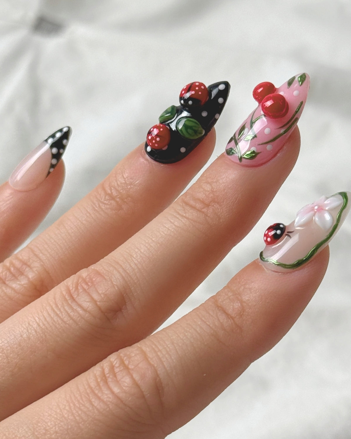 A salon manicure, minus the salon.