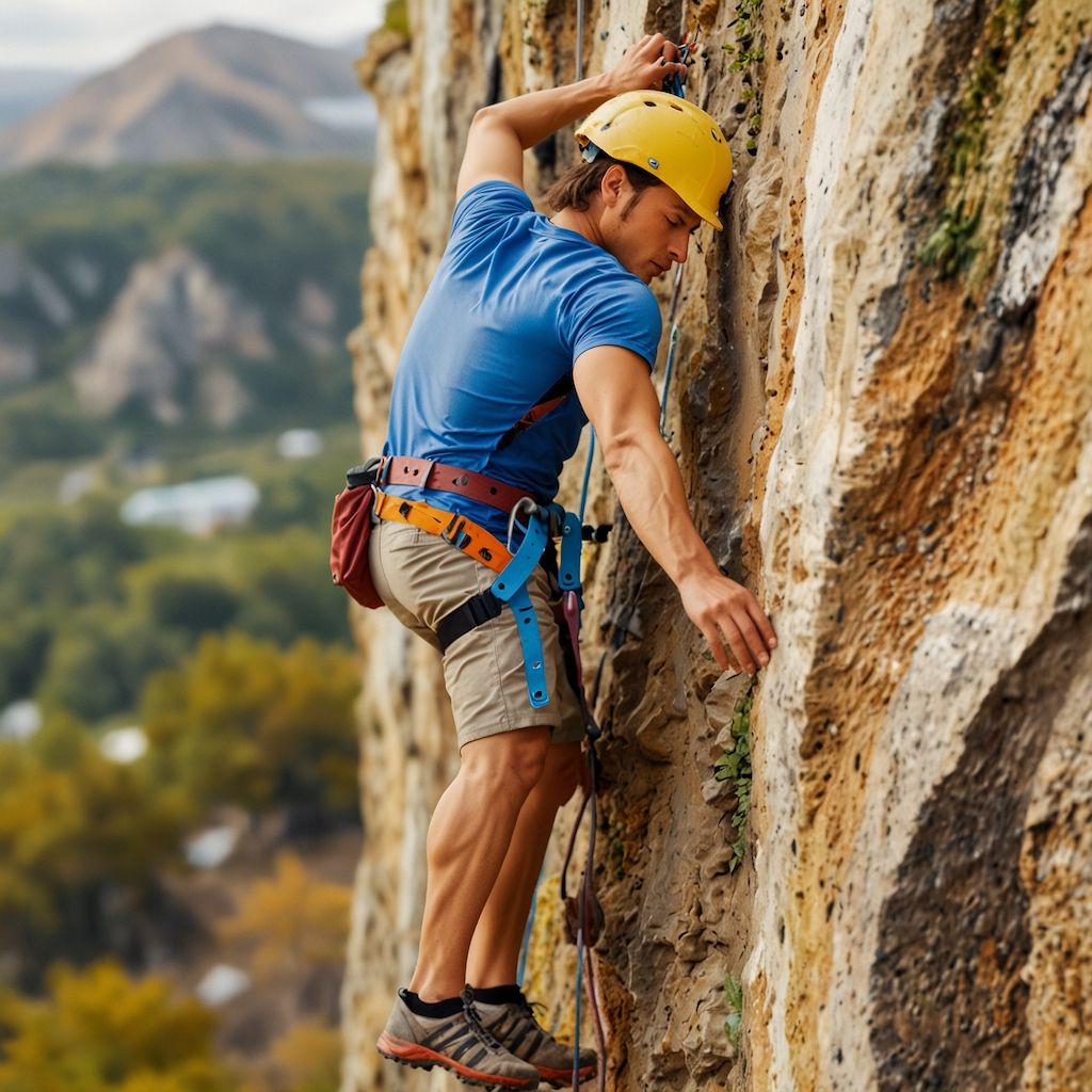 Solo Climbers enjoying climbing with joy and engagement