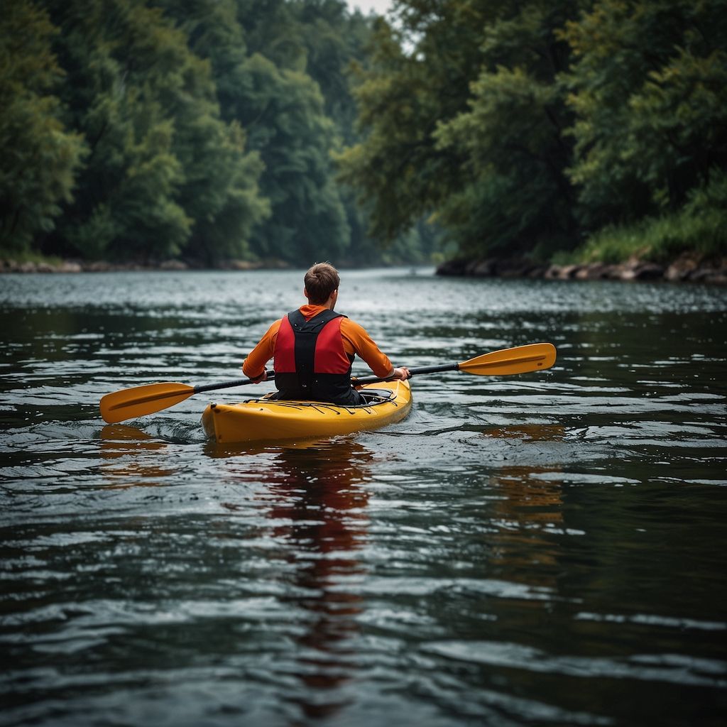Canoeing trip exploring new cultures and places
