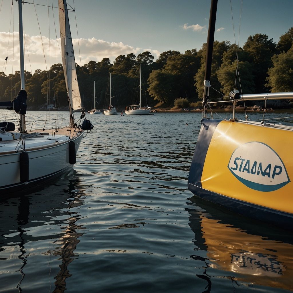 selecting sailing equipment with excitement and readiness