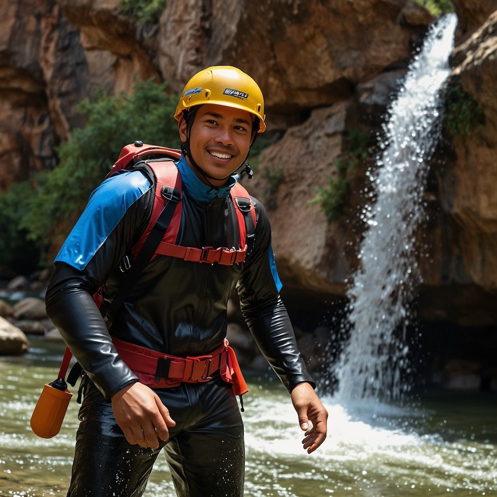 Guided canyoning tour through breathtaking canyons