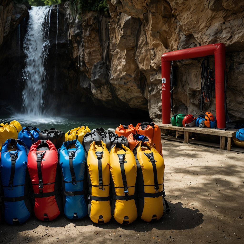 High-quality canyoning equipment rental