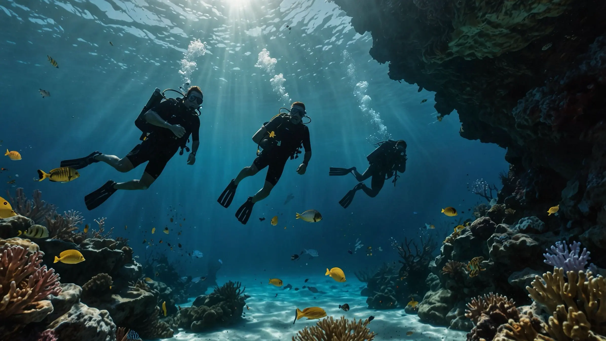 Diving - Explore underwater worlds with Quipleon