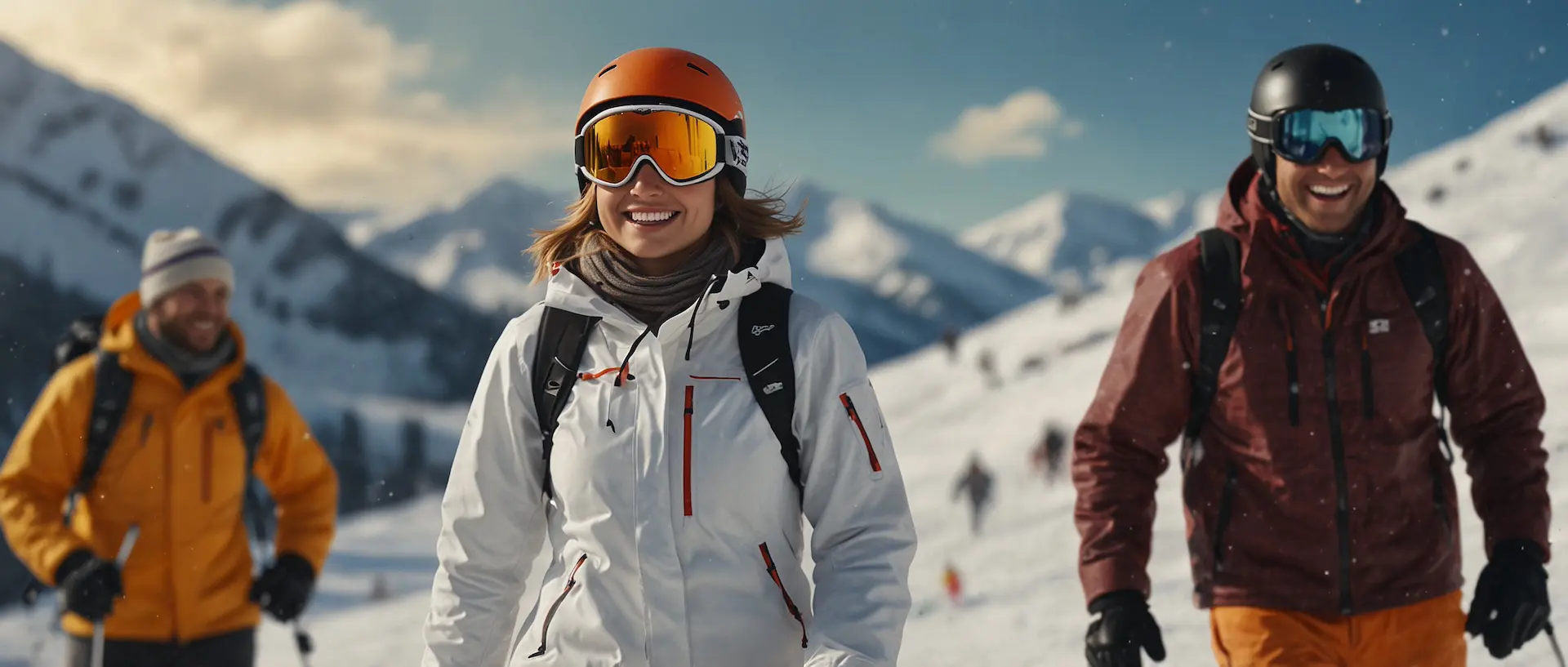 Skiing - Winter sports with Quipleon